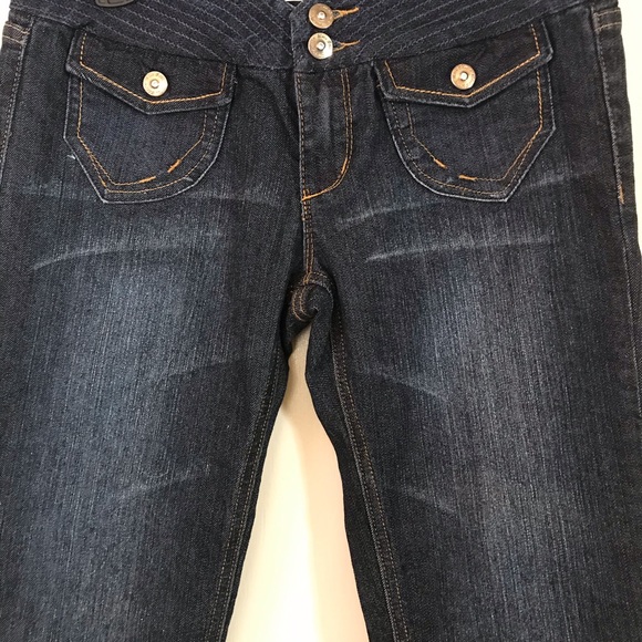 Miss Chic, stretch designer jeans. - Picture 2 of 4